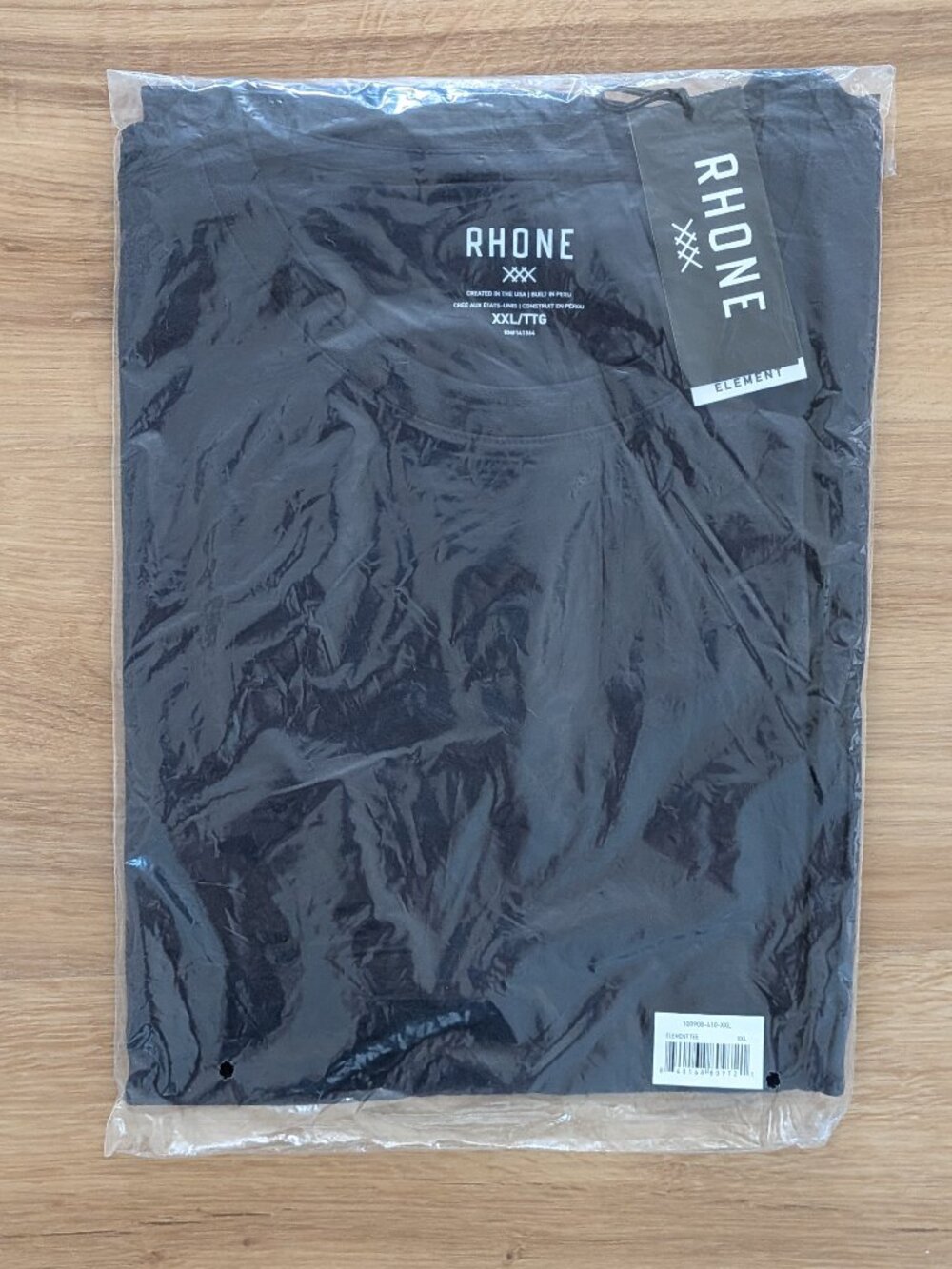 NWT Rhone Element Navy XXL Crew Neck GoldFusion Anti-Odor - Picture 6 of 7